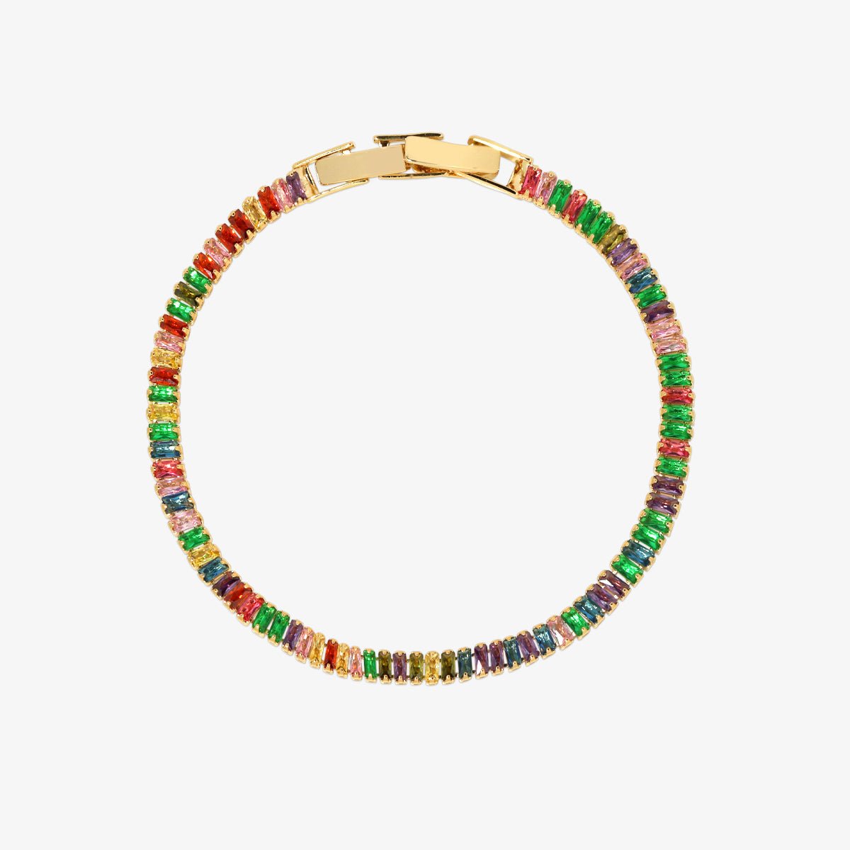 Square Tennis bracelet - Zyrola