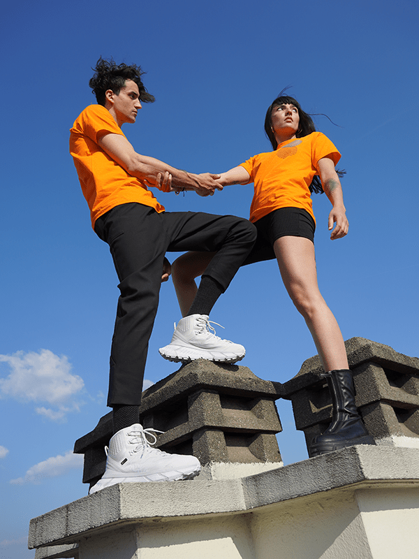 T-shirt Koko - Orange reflective - Zyrola