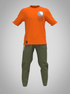 T-shirt Koko - Orange reflective - Zyrola