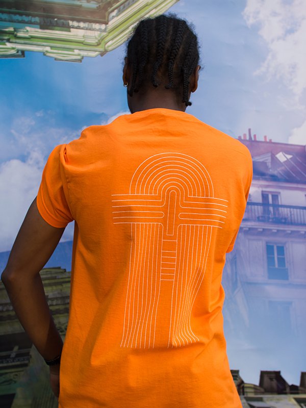 T-shirt Totem - Orange - Zyrola