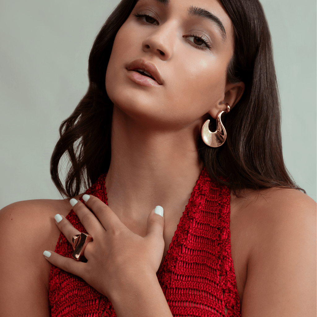 Valentina Gold Earrings - Zyrola