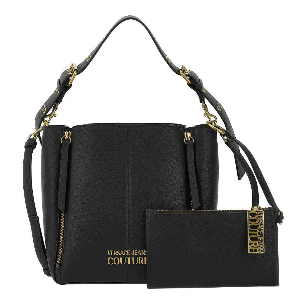 Versace Jeans Couture – Sac Cabas Femme Noir avec Pochette Intérieure – 75VA4BG5_ZS413 - Zyrola