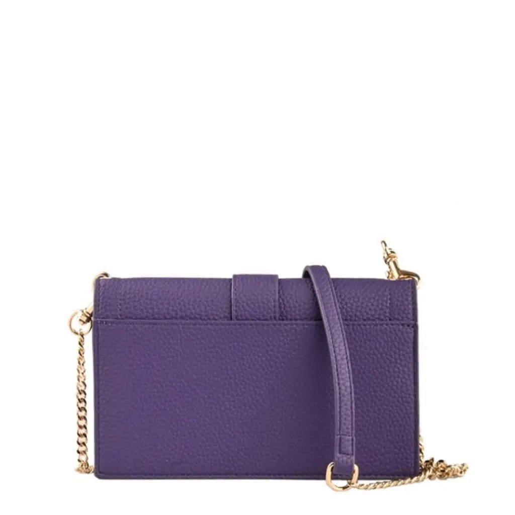 Versace Jeans Couture – Sac Portefeuille Femme Violet avec Boucle Dorée Baroque – 75VA5PF6_ZS413 - Zyrola