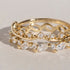 White topaz band ring - Zyrola