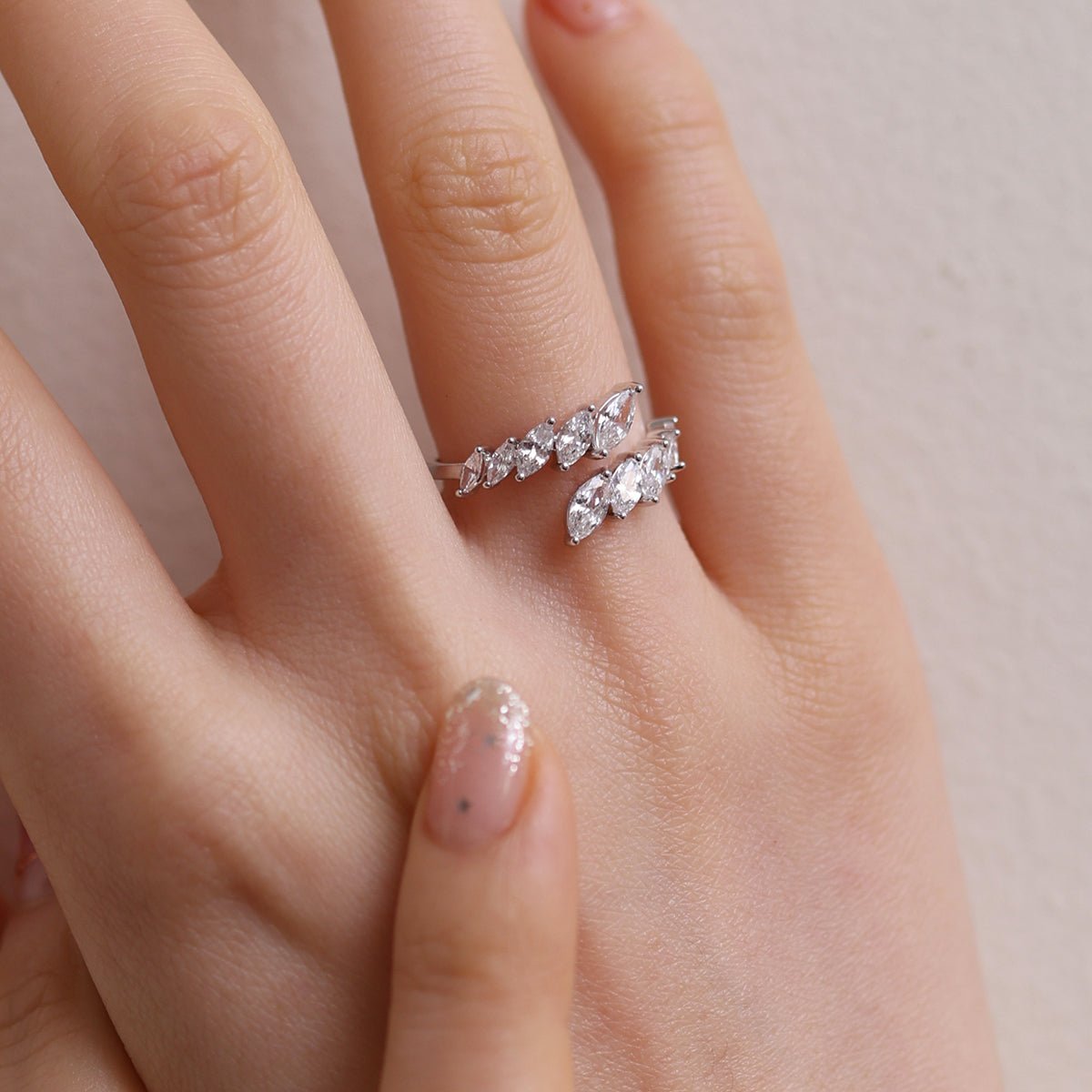 Wing crown ring - Zyrola